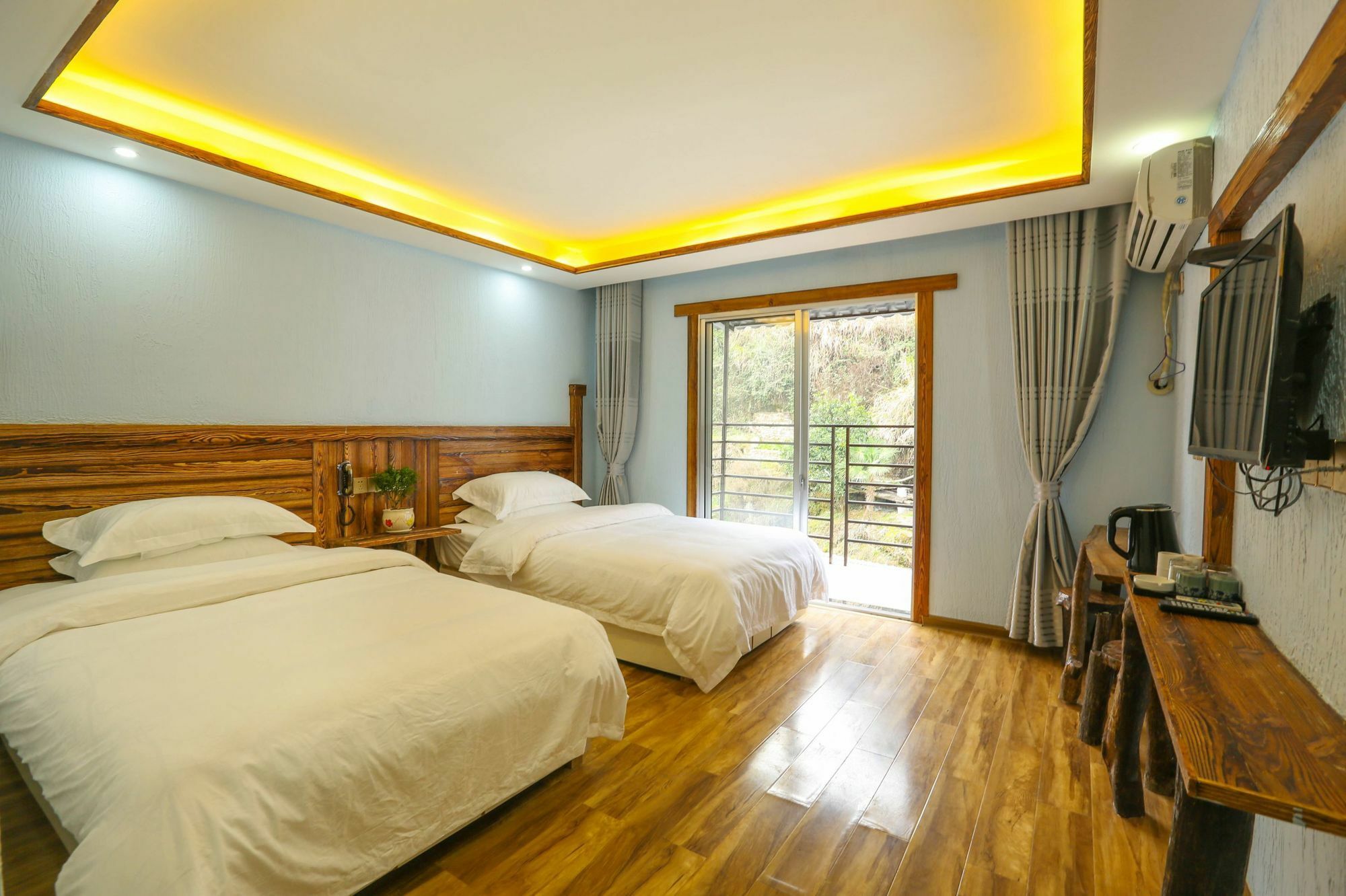 Yunshe Yuanlaiju Guesthouse จางเจียเจี้ย ภายนอก รูปภาพ